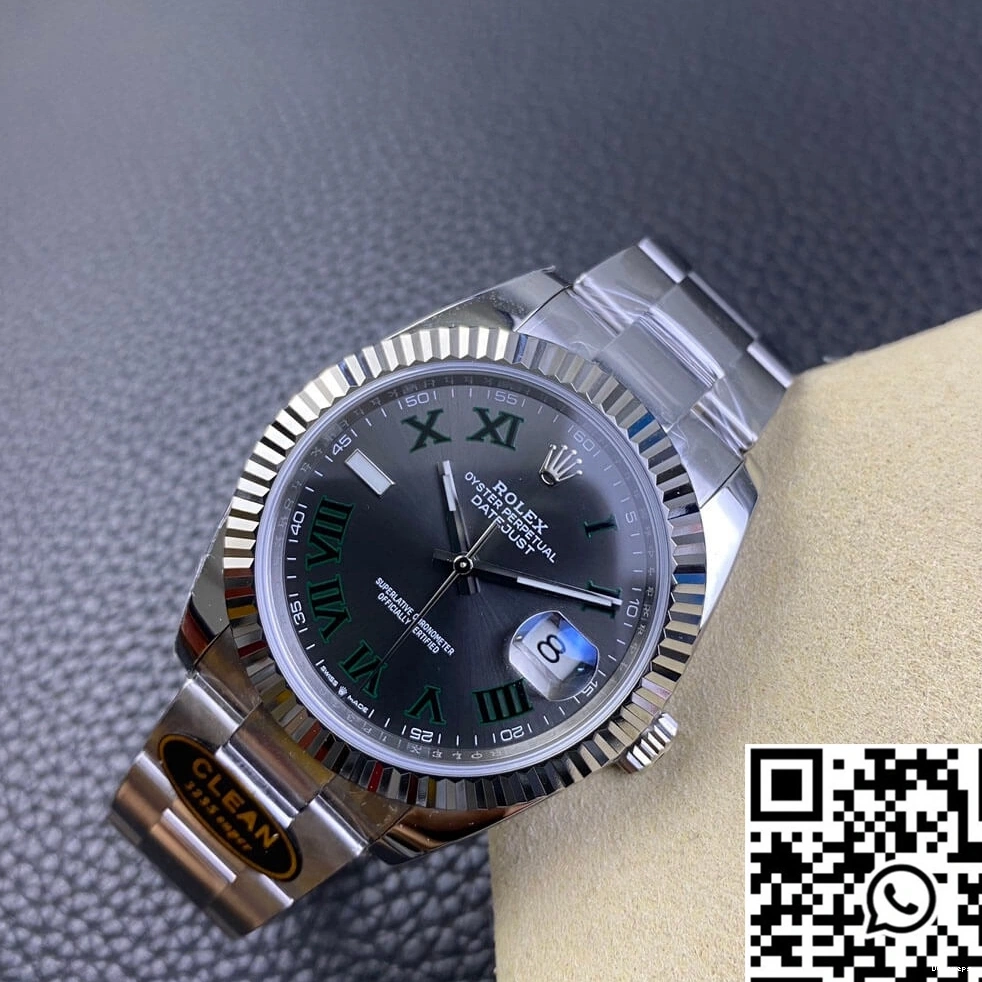 Dial Grey M126334-0021 863 Datejust ModernLook Factory Rolex Clean 0705